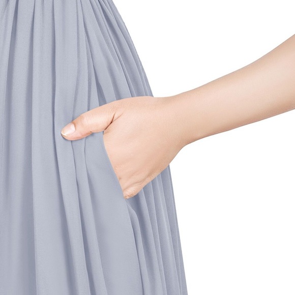 Azazie Cora Women’s Dress in Dusty Lavender - Picture 10 of 12